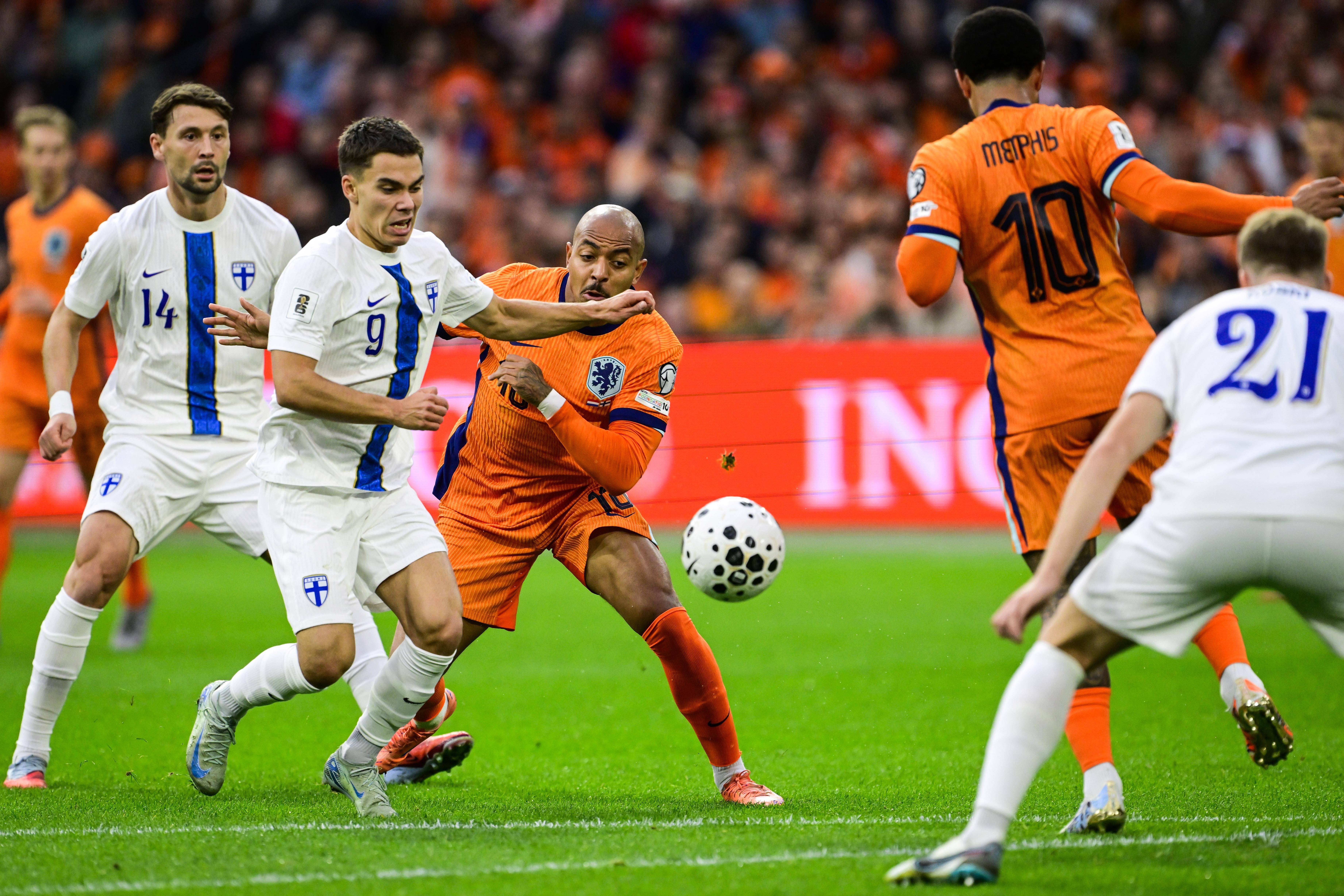 荷兰世界杯预选赛积分榜领先各队(荷兰世界杯预选赛积分榜领先各队球员)